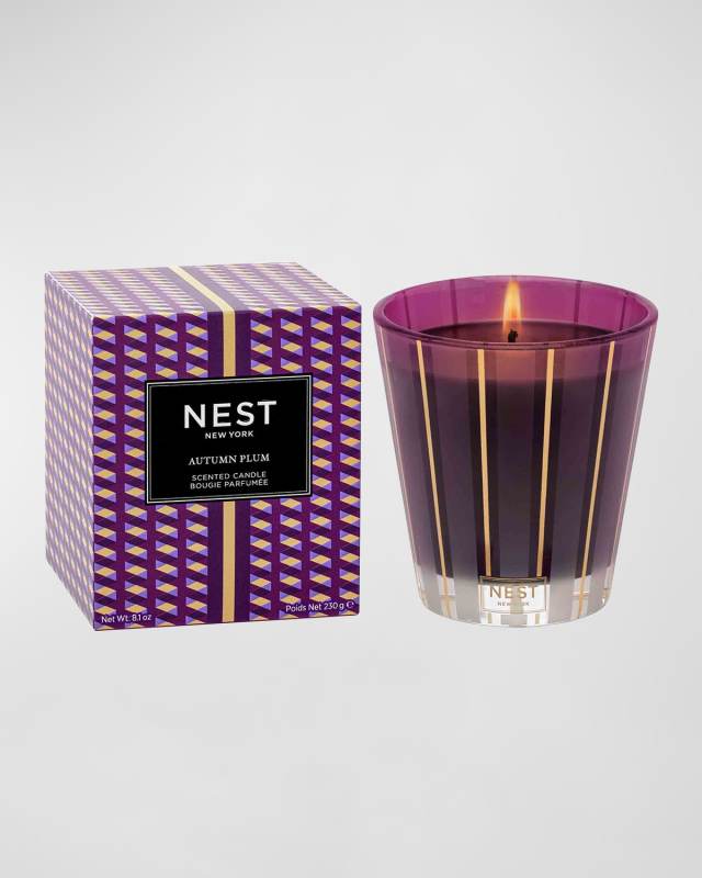 8.1 oz. Autumn Plum Classic Candle