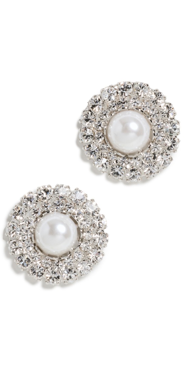 Jennifer Behr Margalo Earrings Pearl