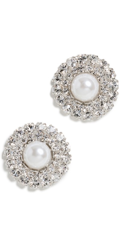 Jennifer Behr Margalo Earrings Pearl