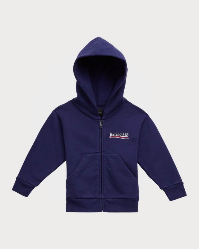 Kid's Political Logo Hoodie, Size 2-10