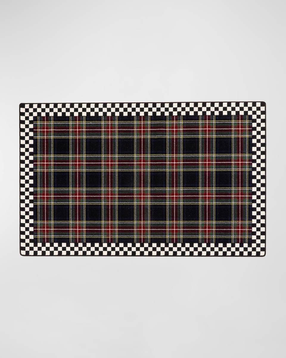 Stewart Tartan Rug, 5' x 8'