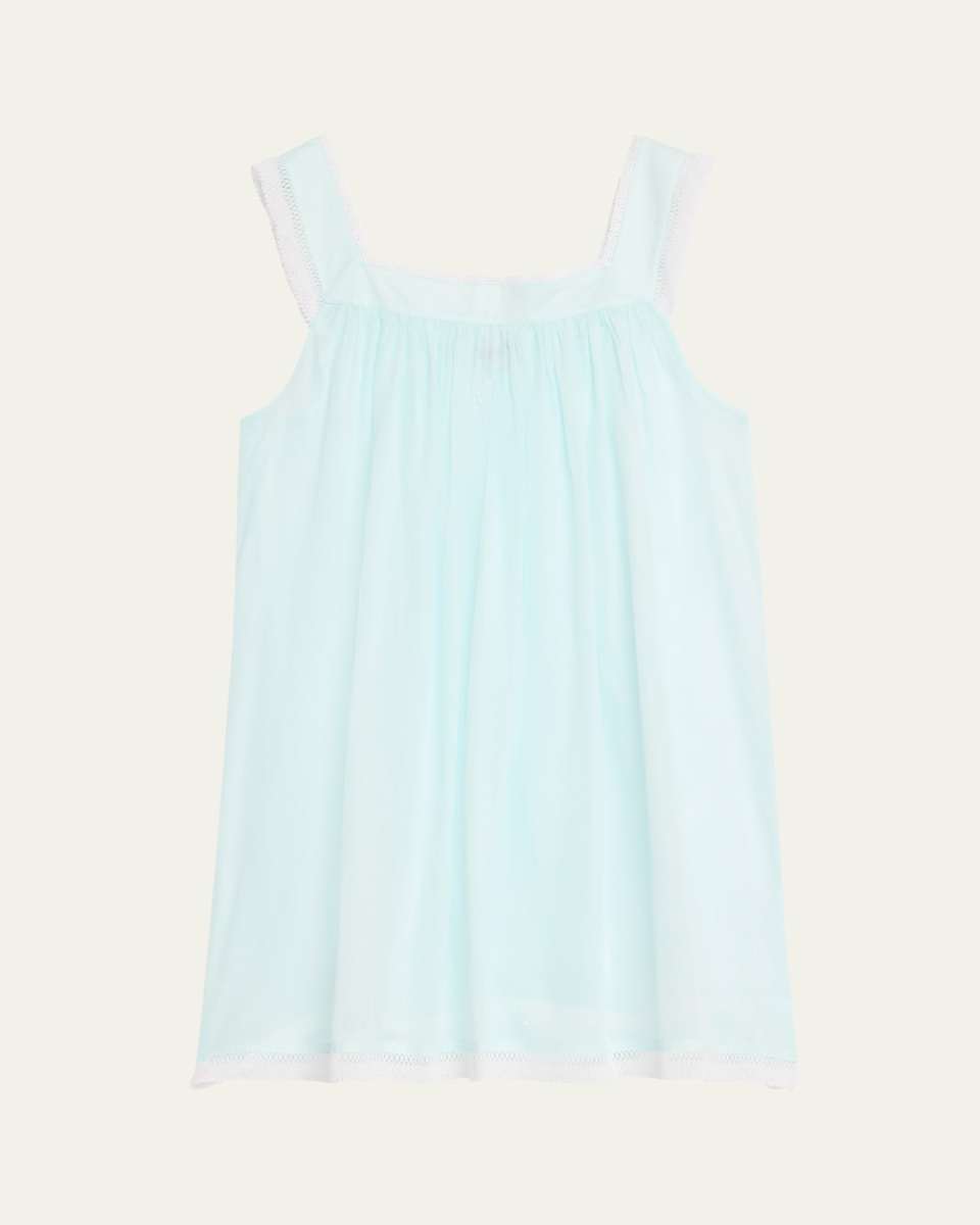 Mia Sleeveless Lace-Trim Babydoll