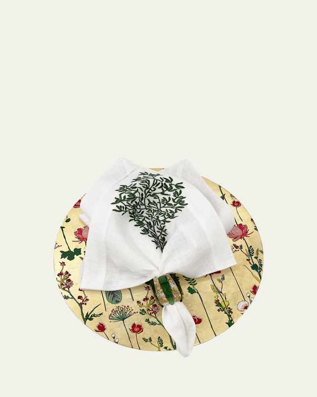 Flower Lacquer Placemat