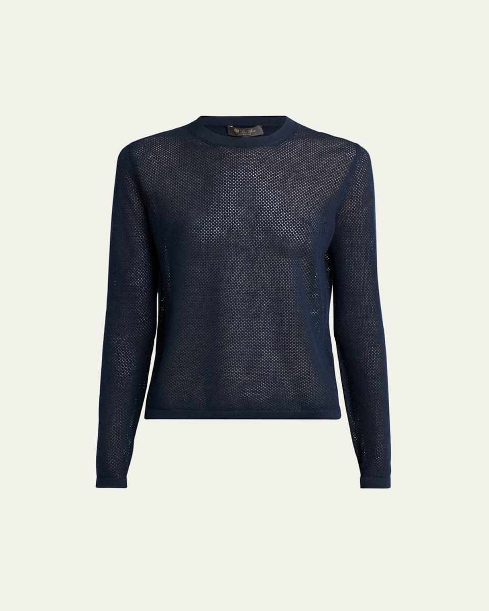 Port Douglas Open-Knit Cashmere Sweater
