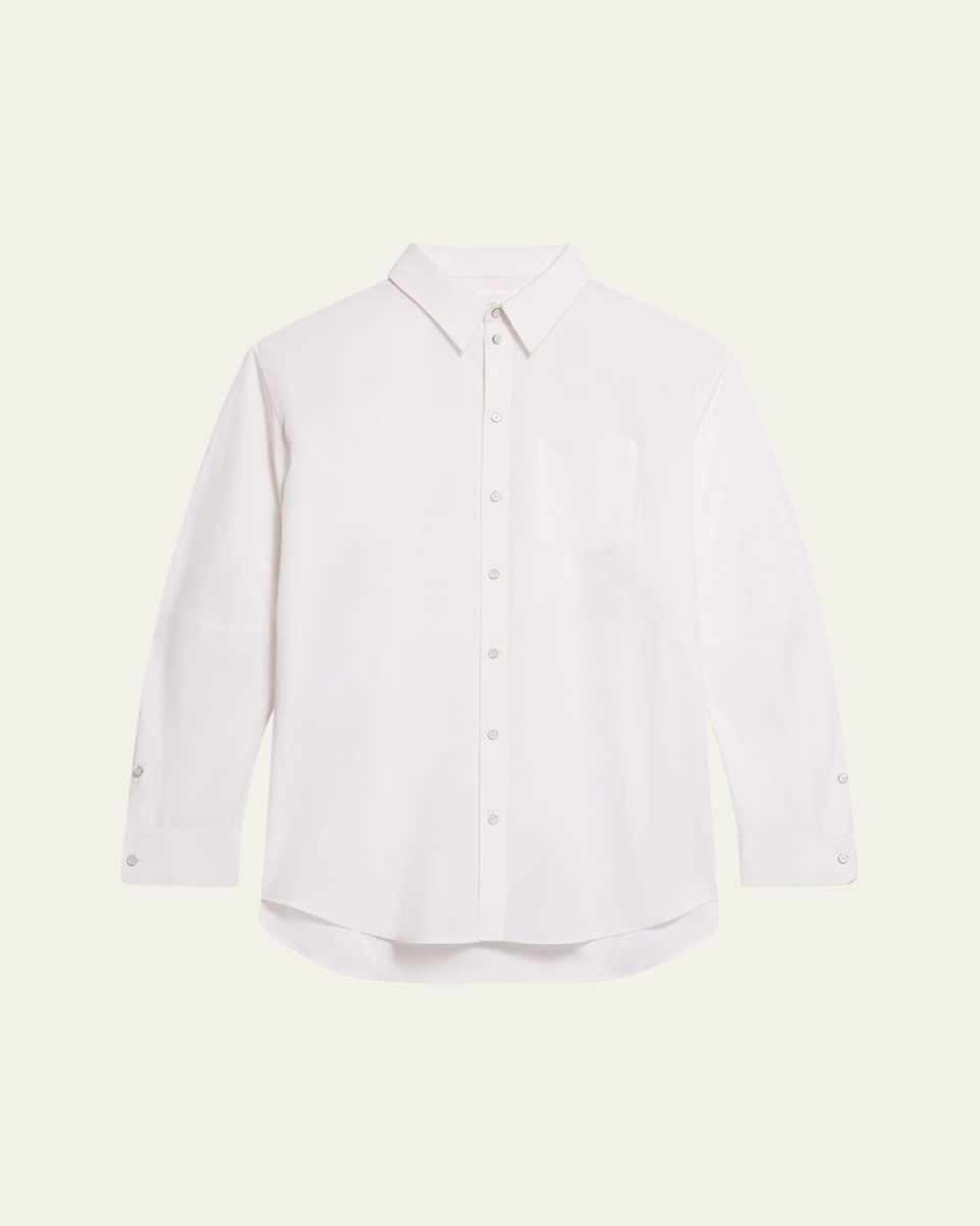 Oversized Long-Sleeve Shirt