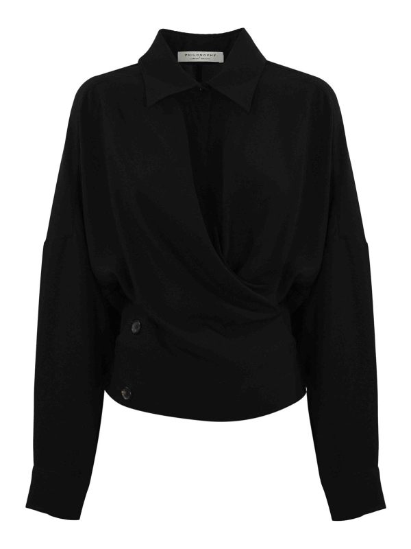 Philosophy di Lorenzo Serafini Chemise - Noir
