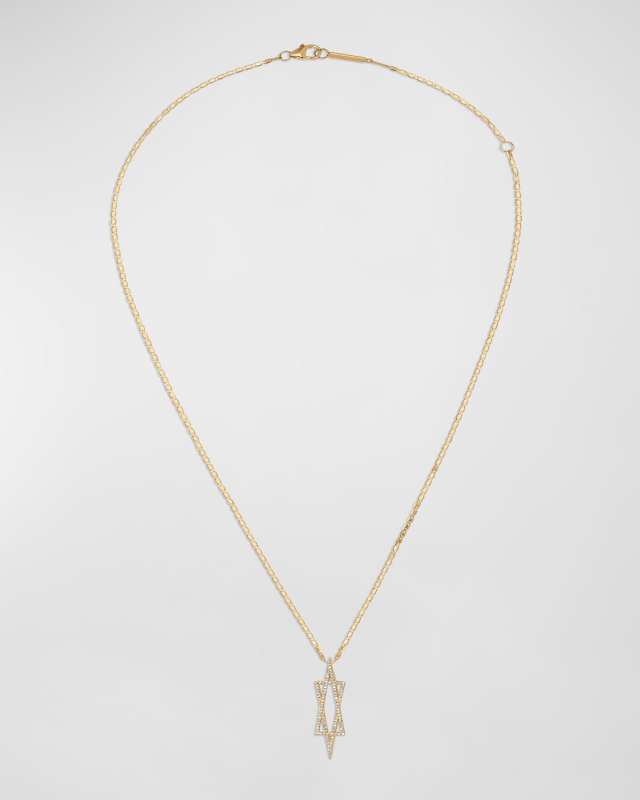 Affinity Diamond Star of David Necklace