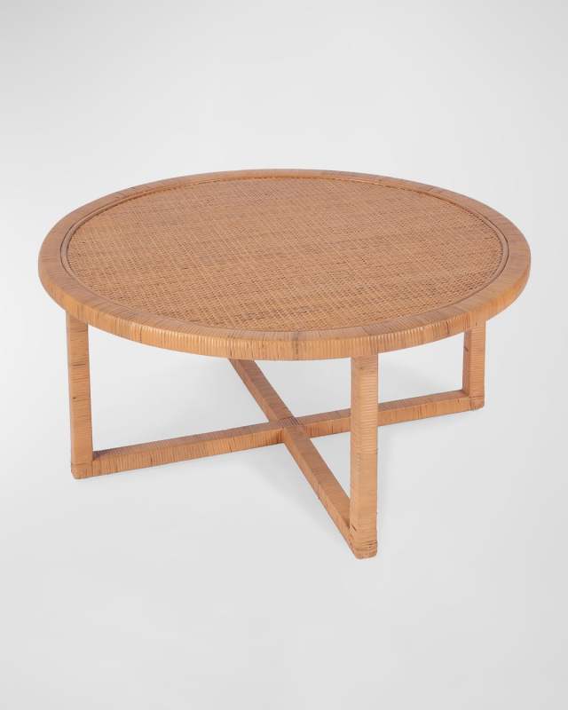 Catalina Rattan Coffee Table