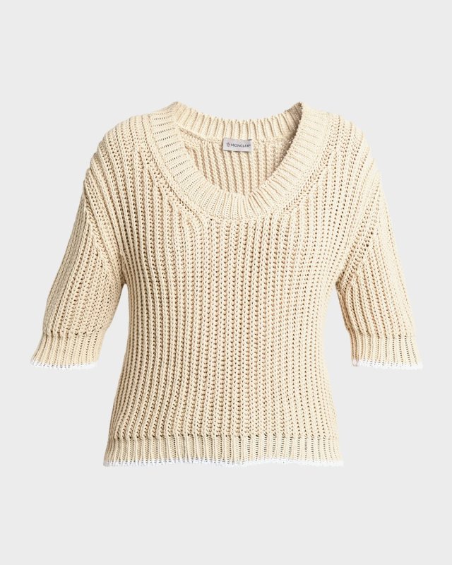 Rib-Knit Sweater