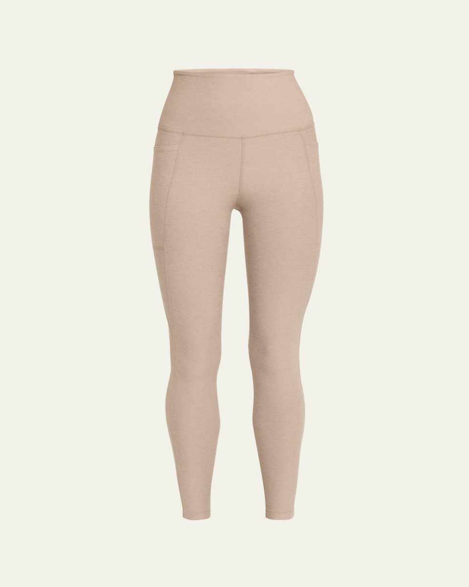 Out Of Pocket Space Dye High-Waist Mid Leggings