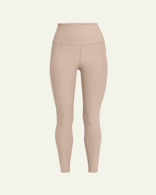 Out Of Pocket Space Dye High-Waist Mid Leggings