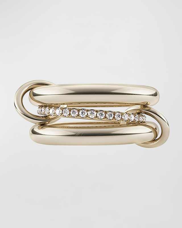 Libra 18k Diamond & Connector Ring