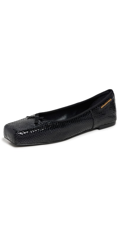 Alexander Wang Billie Flats Black