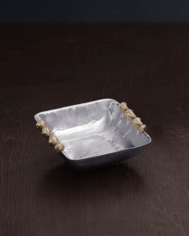 Garden Bamboo Square Bowl
