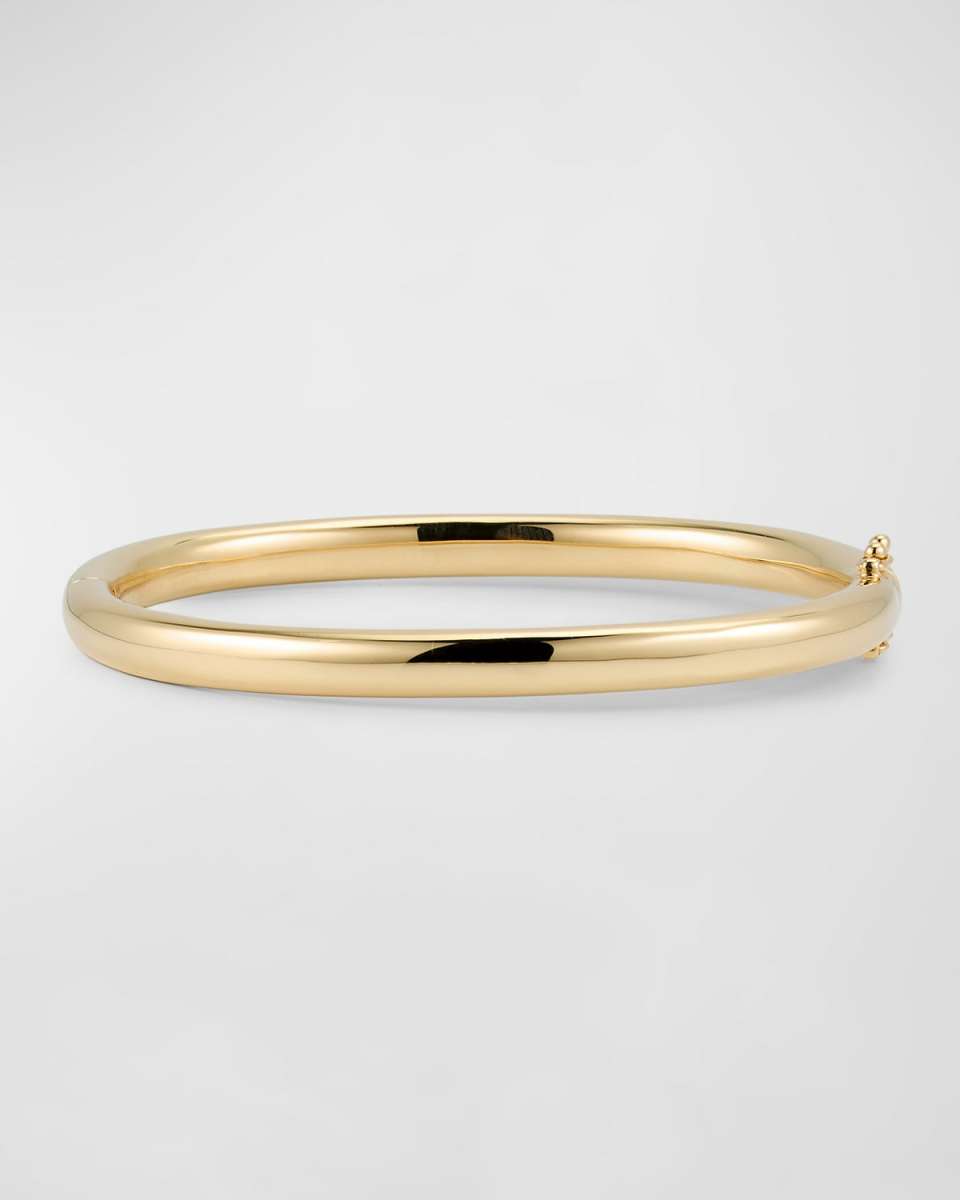 18K Hannah Oval Bangle