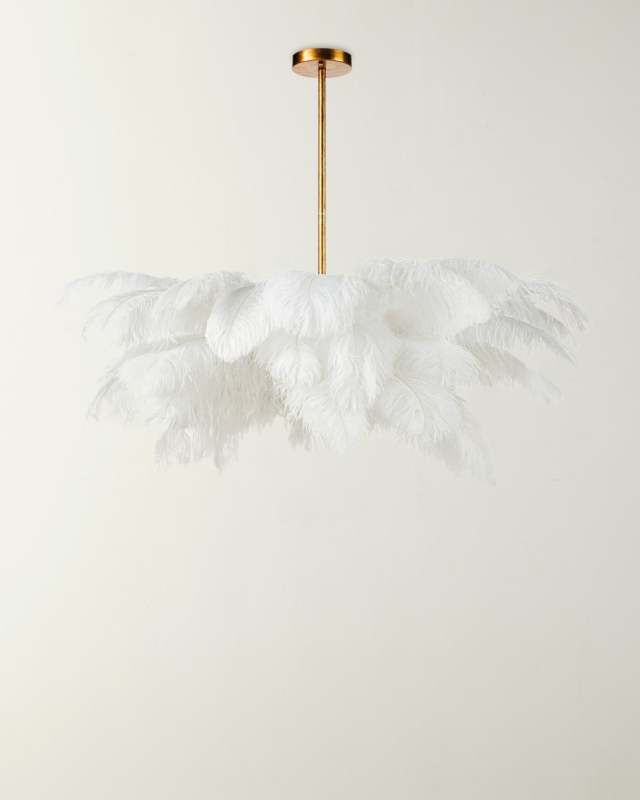 Josephine Feather Chandelier