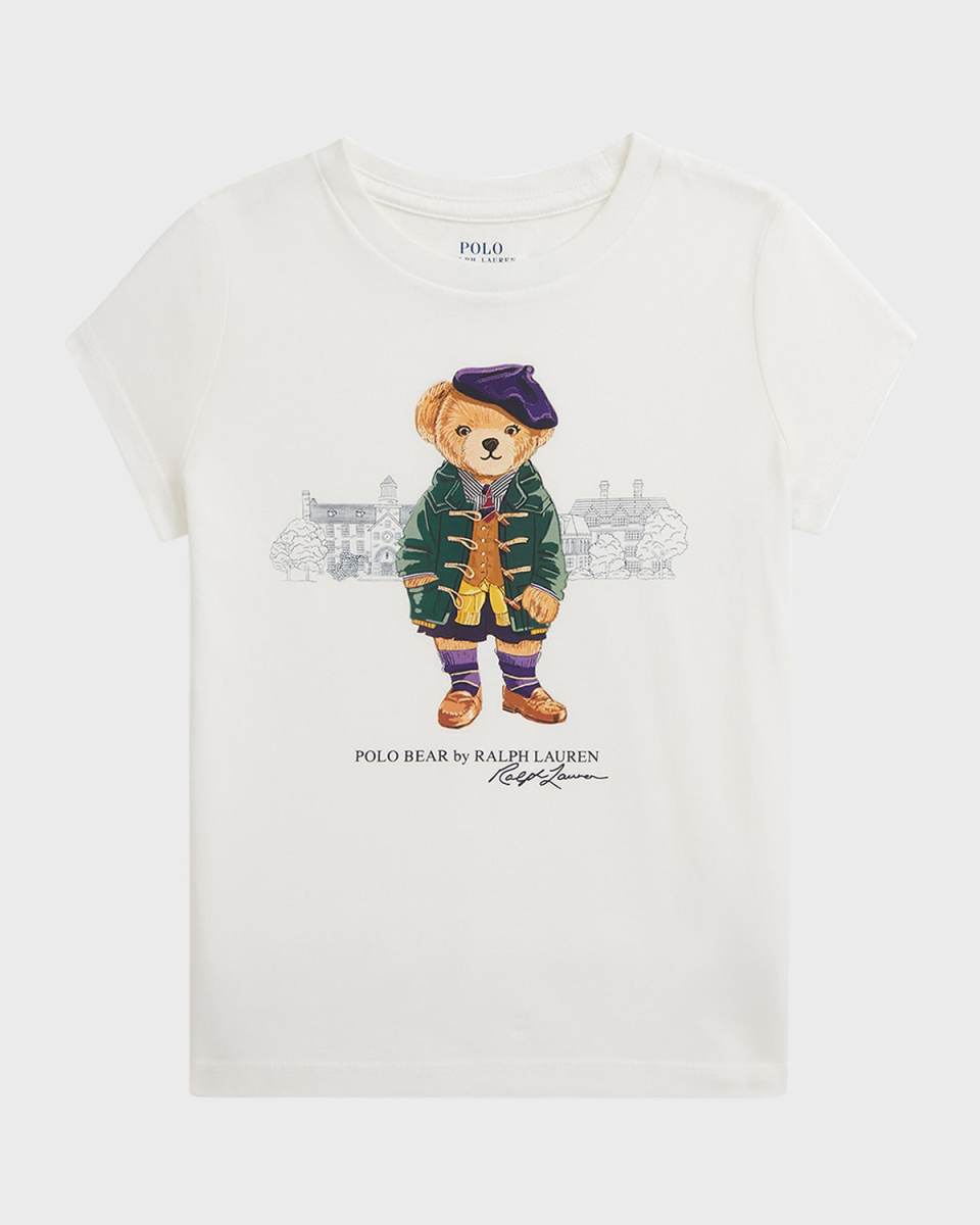 Girl's T-Shirt W/ Classic Mascot, Size S-X