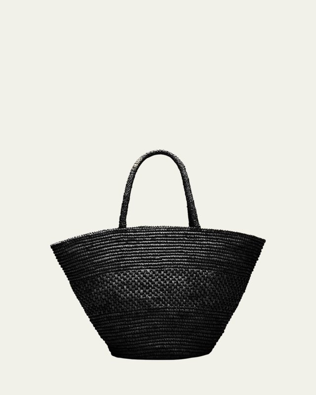 Emilie Panier Tote in Raffia