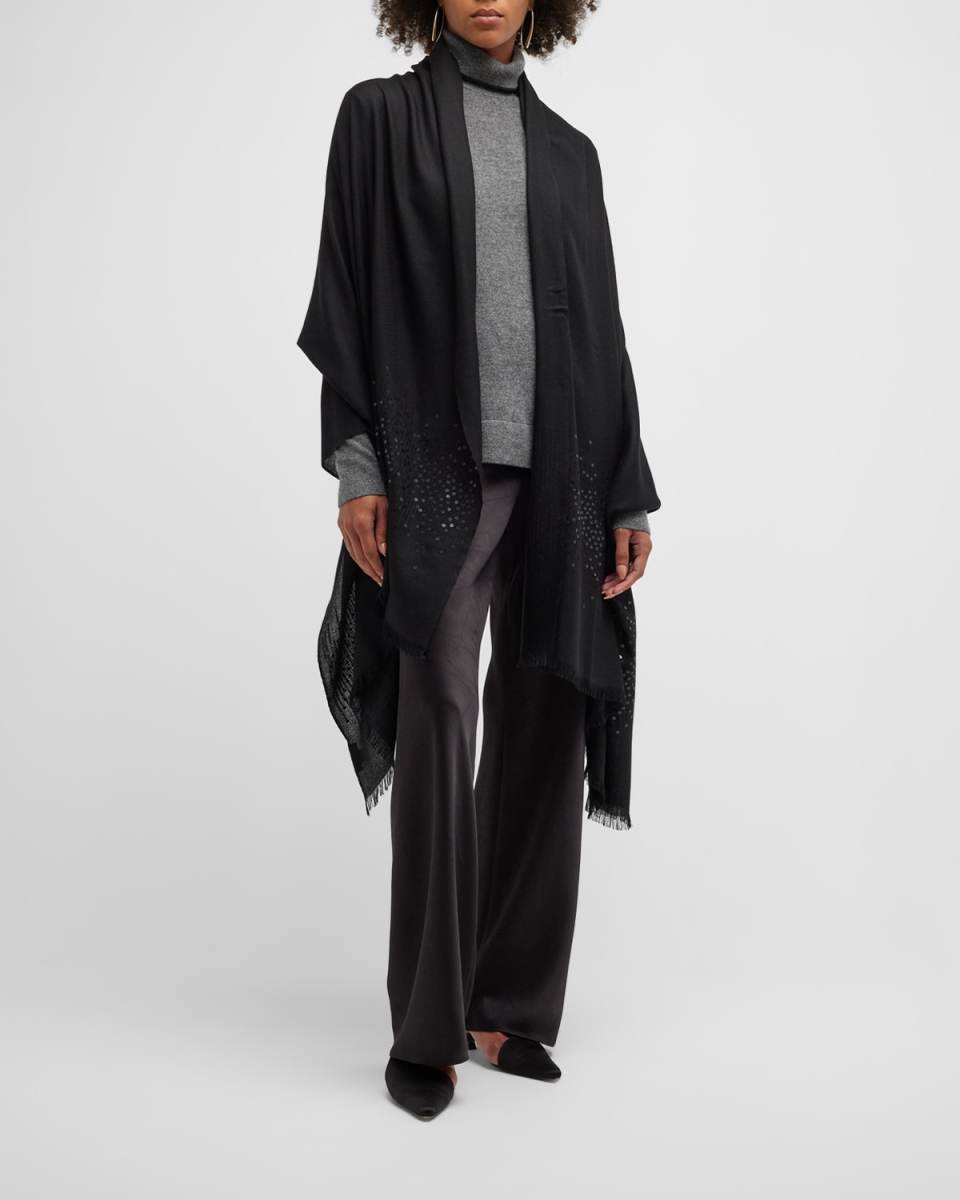 Lightweight Cashmere Sequin Scarf