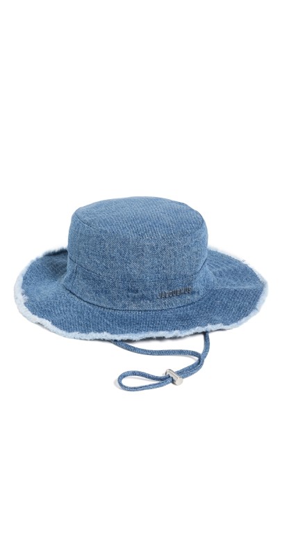 Jacquemus Le Bob Artichaut Bucket Hat Blue