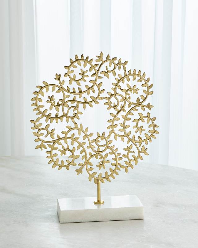 Leafy Panel Medium Sculpture