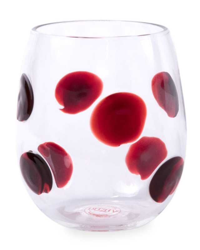 Drop Stemless Wine Glass