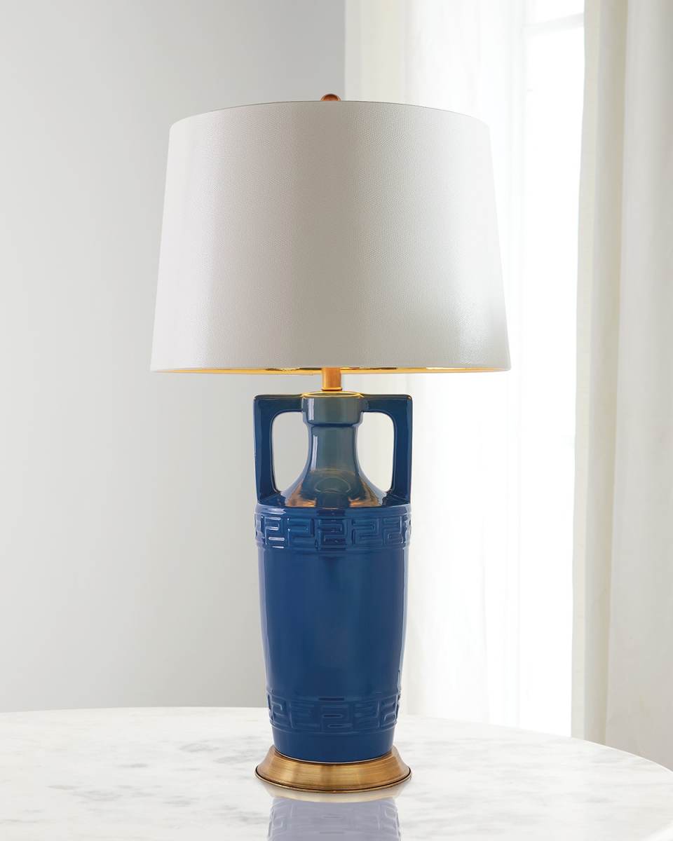 Regency White Table Lamp