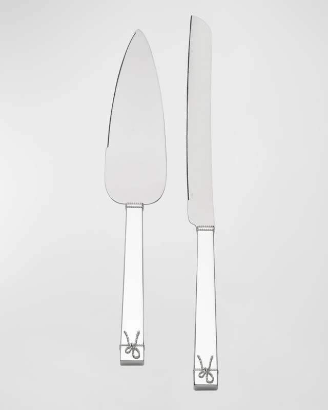 Love knots Cake Knife & Server Set