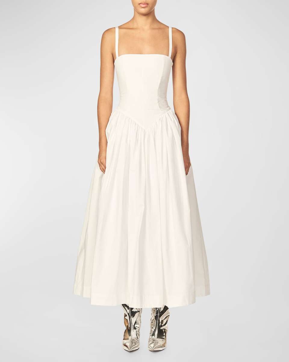 The Ira Flared Maxi Dress