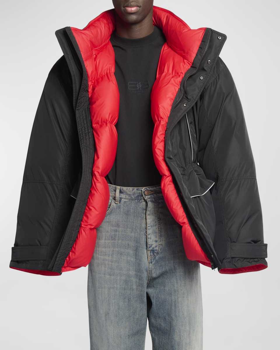 Men's Balenciaga Wrap Parka