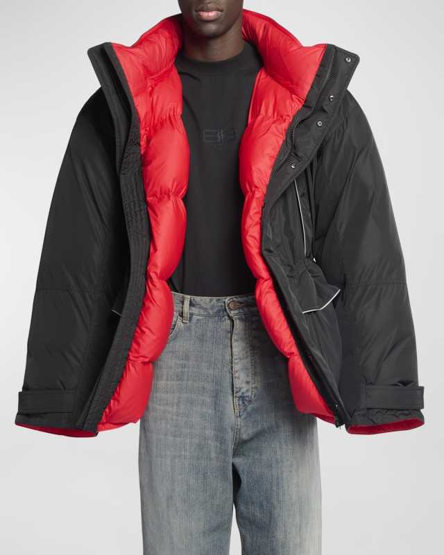 Men's Balenciaga Wrap Parka