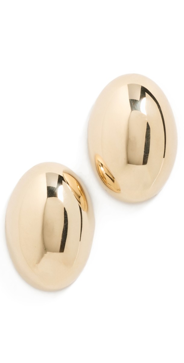 Jennifer Zeuner Jewelry Donni Earrings Yellow Gold