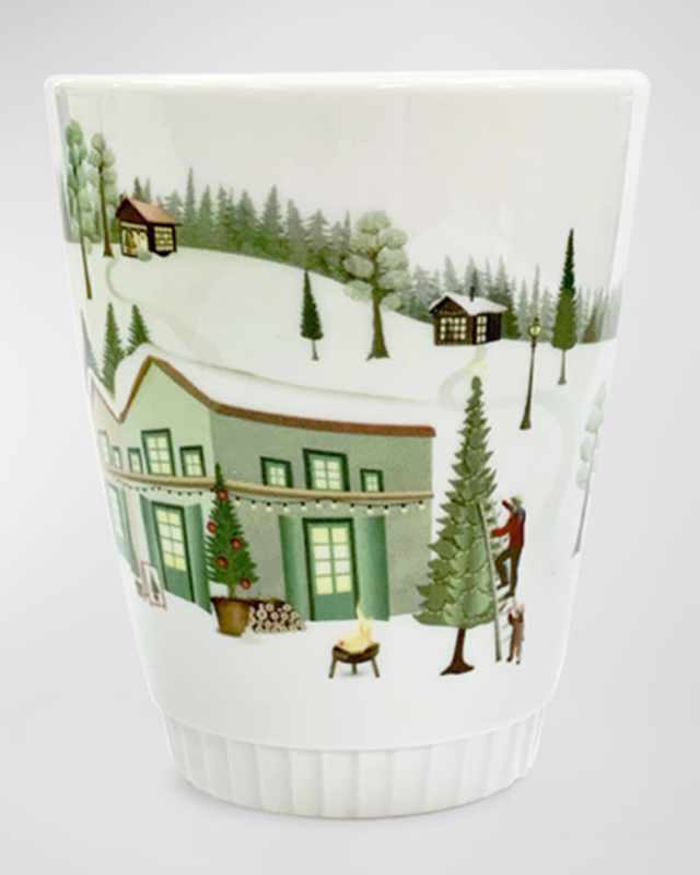 Winter Decor Toulouse Tumblers, Set of 4