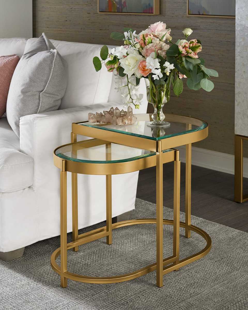 Editorial Nested End Tables