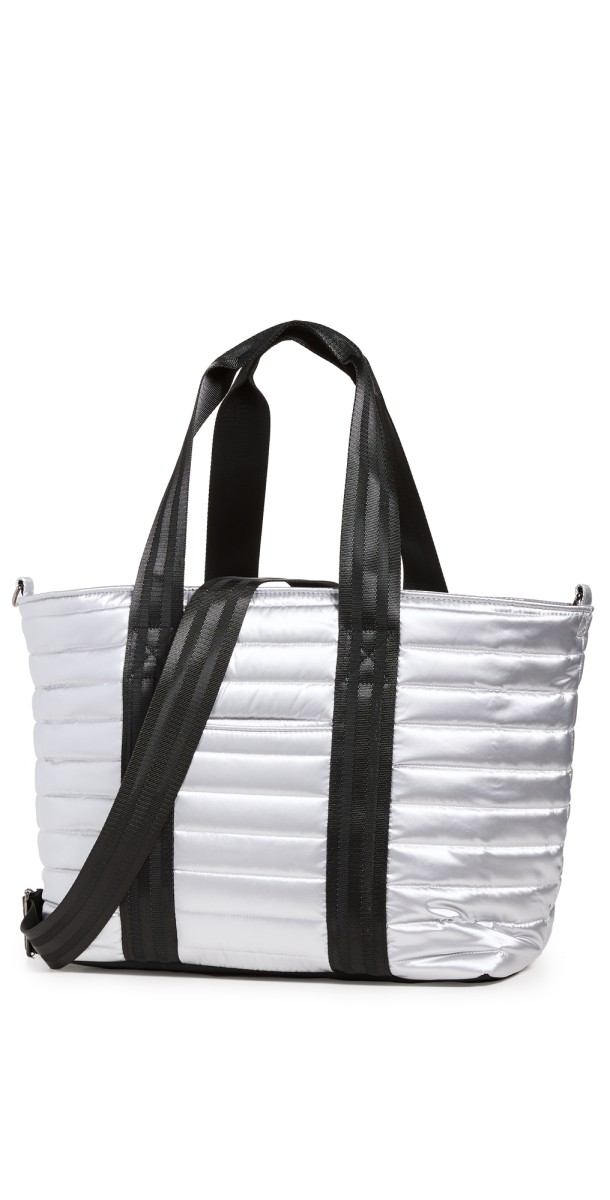 Think Royln Wingman Bag Silver Liquid