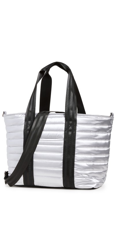 Think Royln Wingman Bag Silver Liquid
