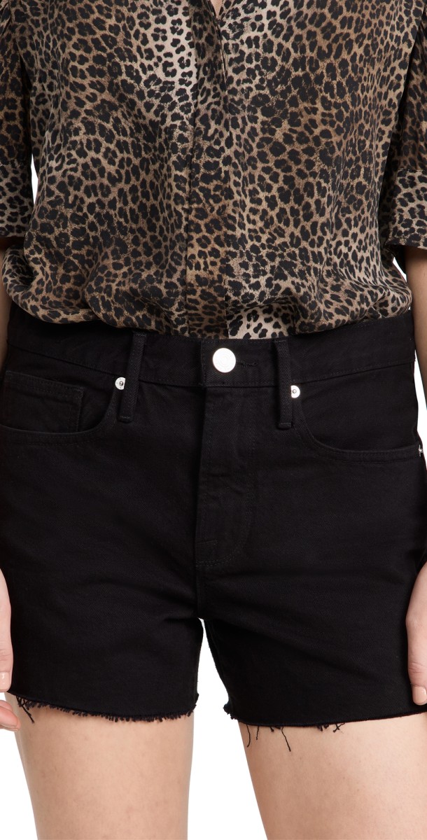 FRAME Le Brigette Shorts Film Noir