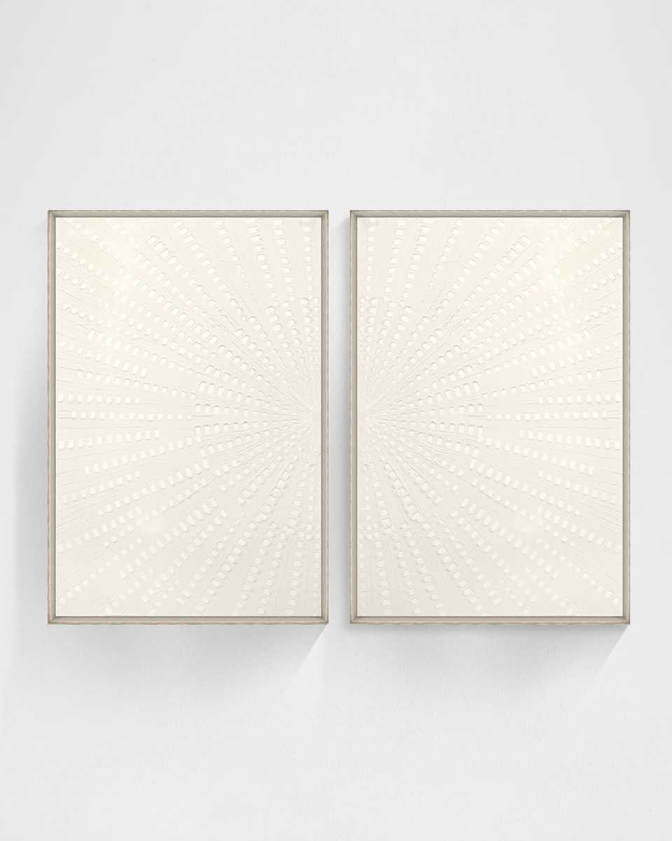 "Never Again" Original Diptych by Danielle Davis, 38" x 56"