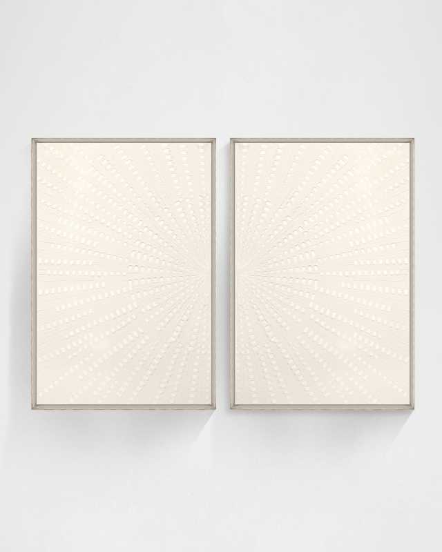 "Never Again" Original Diptych by Danielle Davis, 38" x 56"