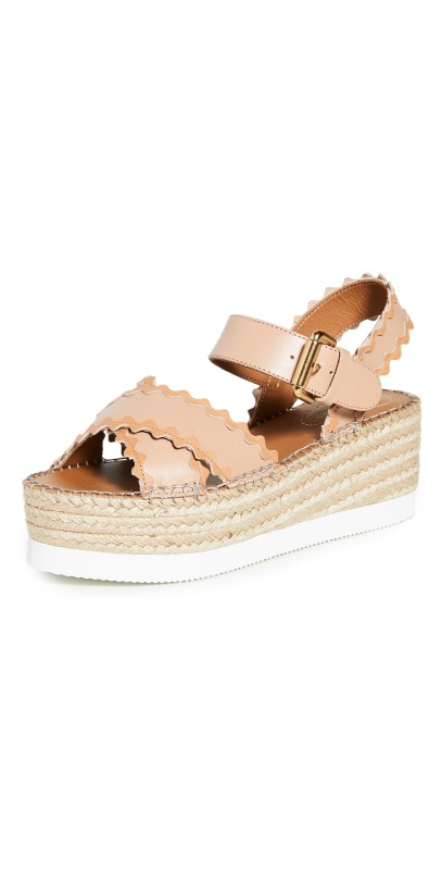See by Chloe Glyn Espadrilles Light Rose/Natural