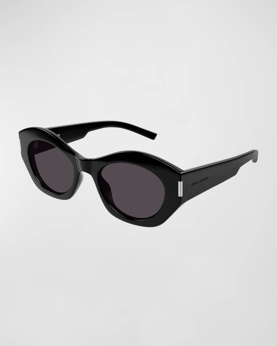 Logo Acetate Cat-Eye Sunglasses