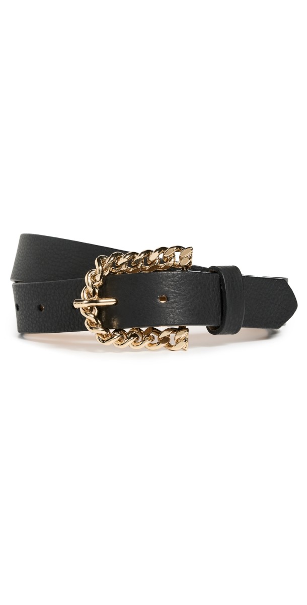 B-Low The Belt Amias Mini Belt Black Gold