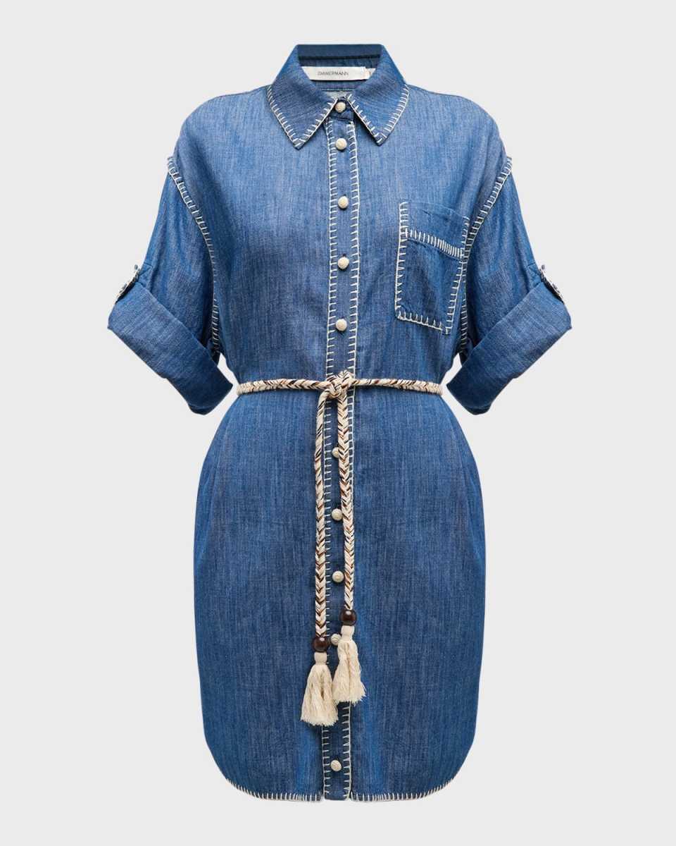 Denim Shirtdress