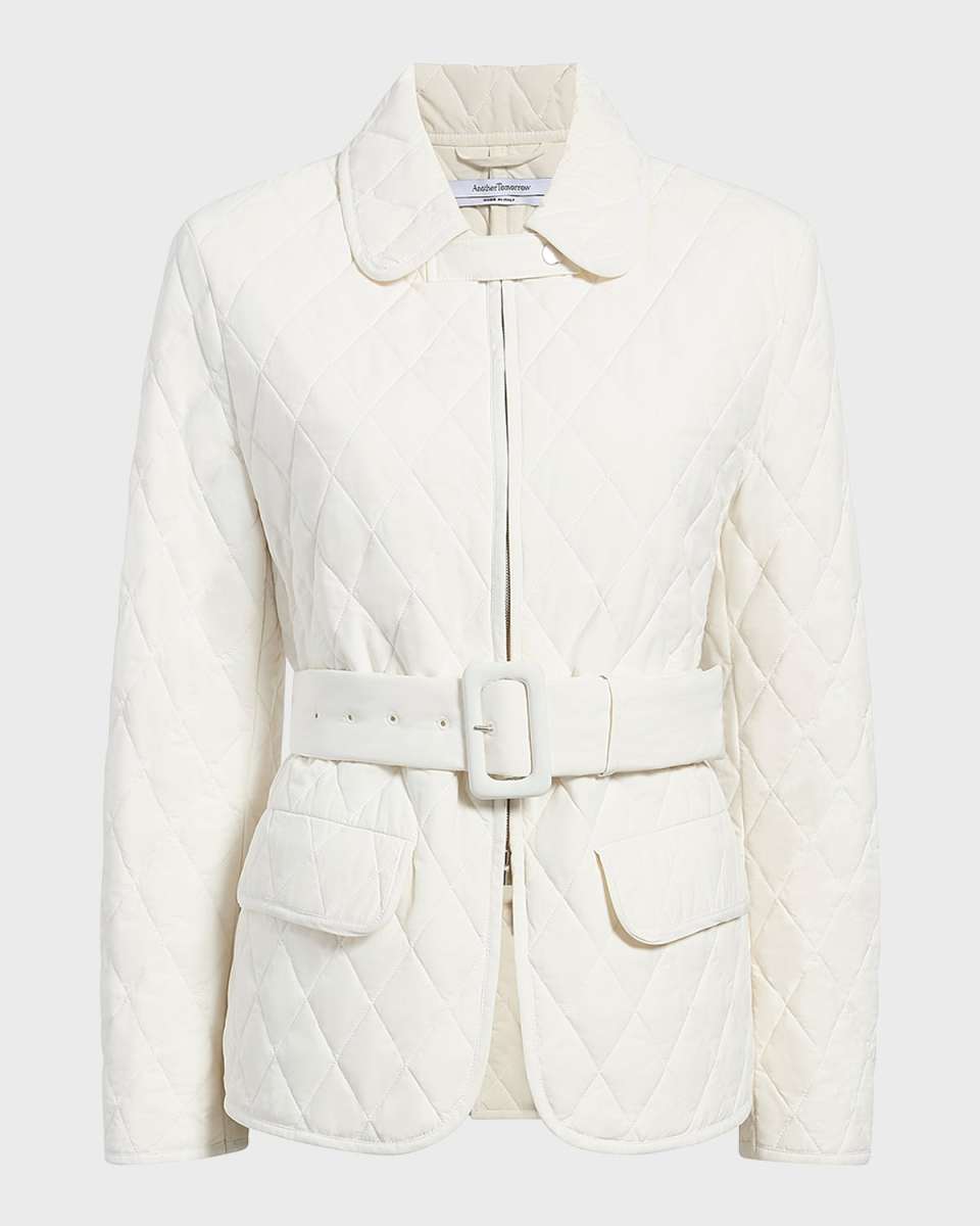 Quilted Belted Jacket