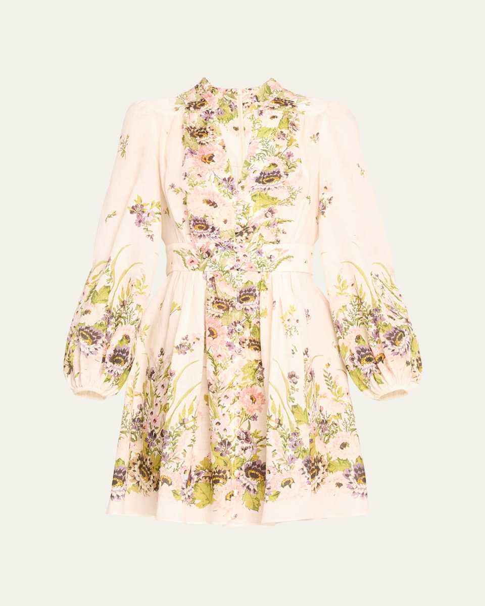 Halliday Plunge Mini Dress