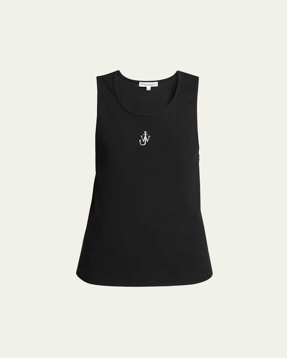 Anchor Embroidered Vest