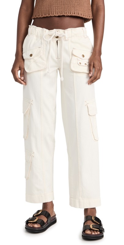 Free People Tahiti Cargo Pants Tofu