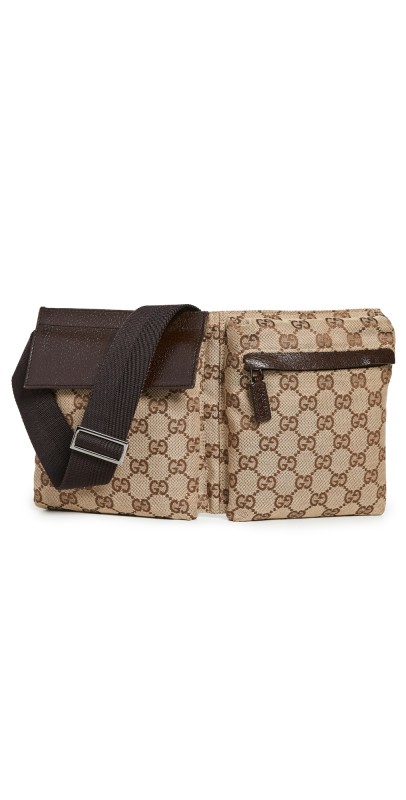 Shopbop Archive Gucci Belt Bag, Gg Canvas Brow