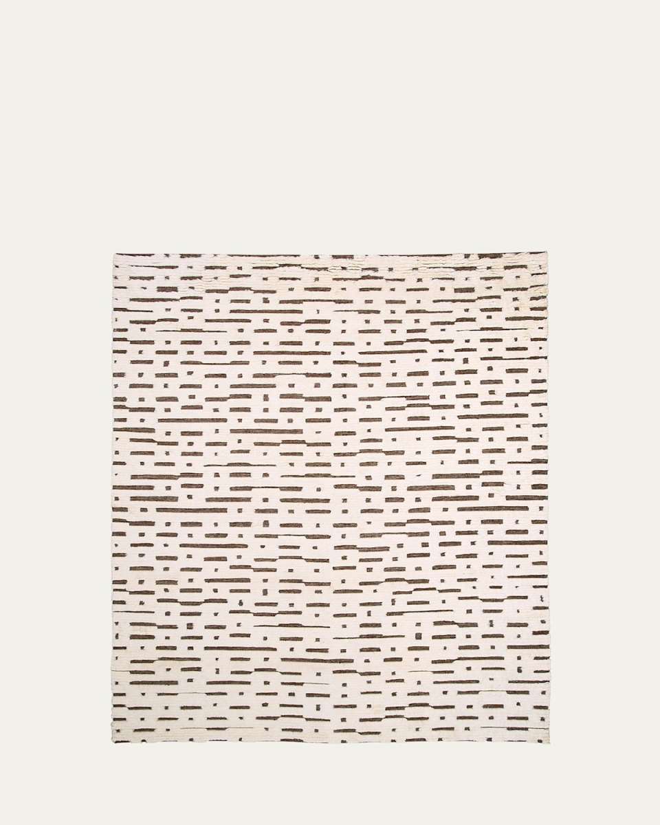 Abstract Ikat Rug, 9' x 12'