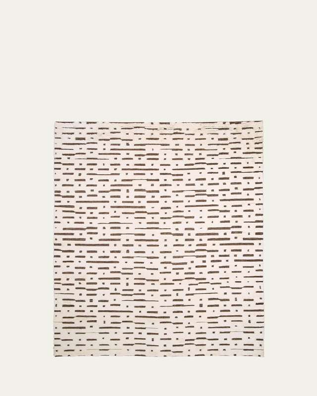 Abstract Ikat Rug, 9' x 12'
